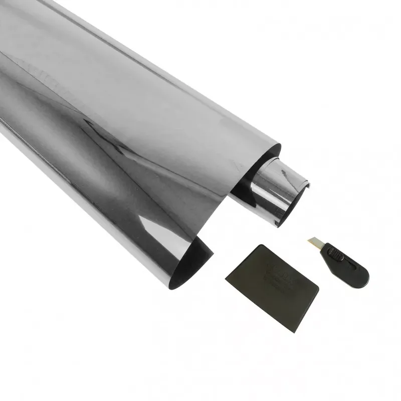 Árcsökkenés Carpoint Ablak Fólia 300X76 cm, 10%, Ezüst