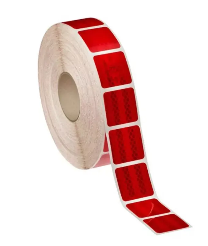 Ajánlat 36060 Fényvisszaverő szalag - szakaszos - “E” jeles - piros - 45m*5cm M-HR-3CRK_